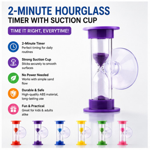 2minute hourglasses timer with - 2minute,