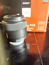 Sony 50mm Macro 2.8 Sony SAL50M28 50mm F/2.8 Macro Lens A Mount