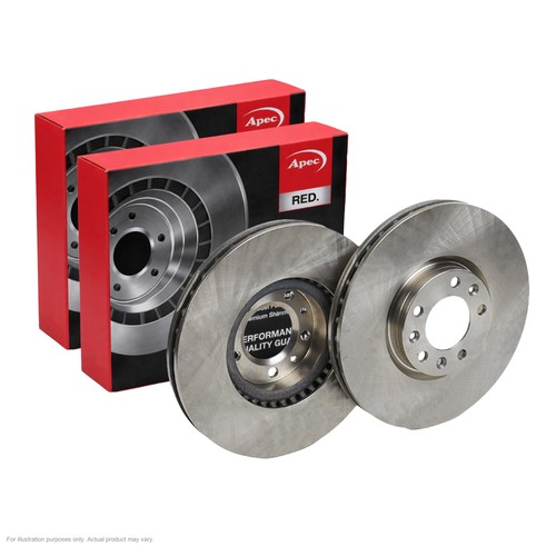 Apec front brake discs - 2x, for