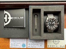 Helm Vanuatu Automatic ISO Cert. Dive Watch Retail Package Excellent Condtion