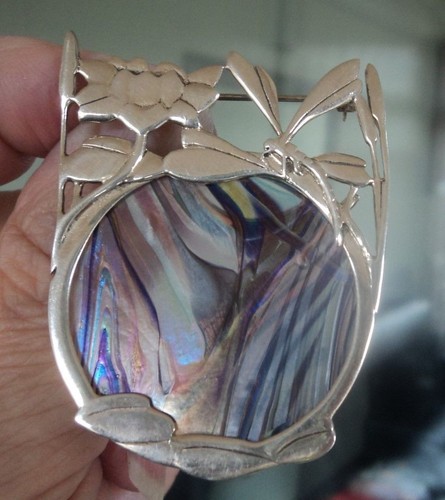 Pat cheney brooch pendant - brooch,