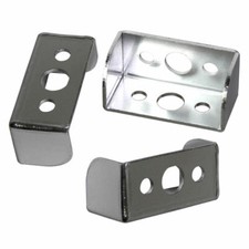 Alloy Motorsport Mudflap Brackets 4 Pack Race Rally Track Car MSA Competition