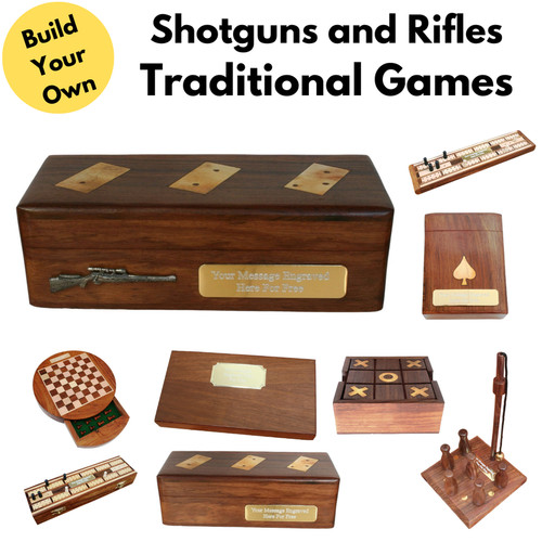 Shotguns and rifles - and,