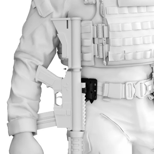 Tactical holster plate - tactical,