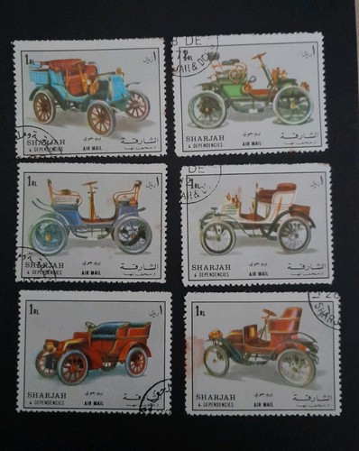 Sharjah stamp set 1972 used - set,