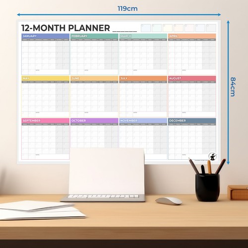 Undated wall planner - wall,
