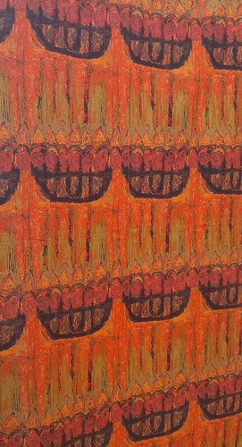 Vintage fabric nicola wood - fabric,