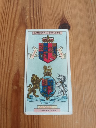 Cigarette card lambert - -, &