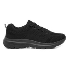Womens Trainers Black Adults