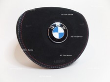 BMW M3 E92 E90 E93 E91 3 1 E82 E81 E87 E88 ALCANTARA STEERING WHEEL AIRBAG TRIM