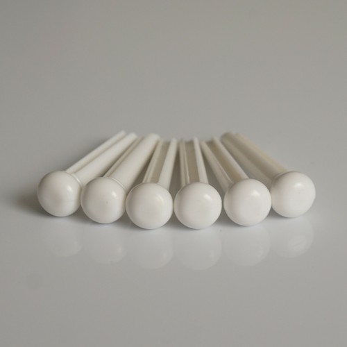 White guitar bridge - white,