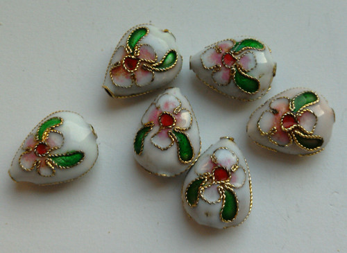 Cloisonne beads - cloisonne,