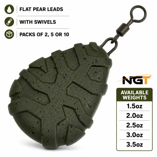 Ngt carp coarse - fishing, leads
