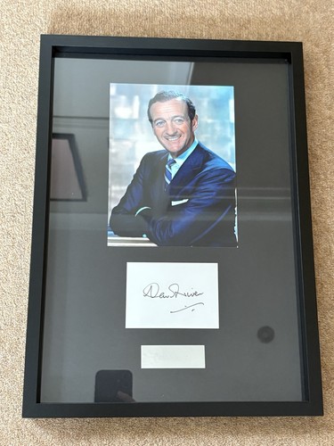 David niven signed frame - niven,
