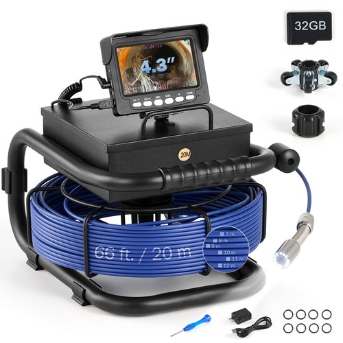 Sewer camera in monitor - sewer, 4.3