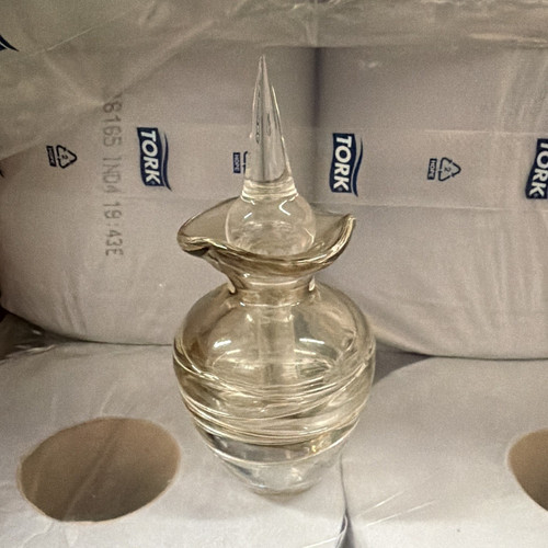 Clear glass decorative - clear,