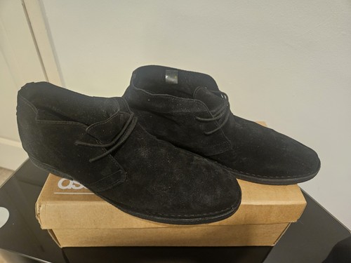 Asos men navy - navy, suede