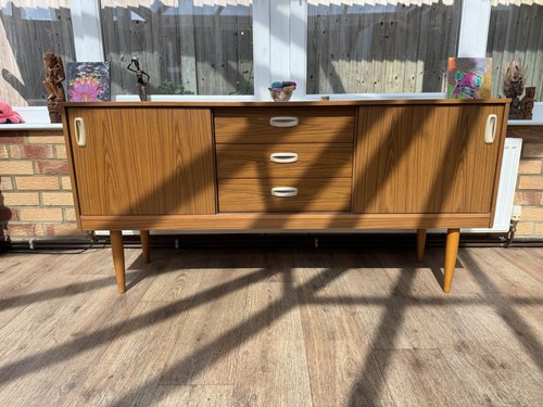 Retro teak schreiber - schreiber, sideboard