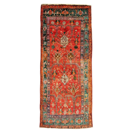 Vintage kazak karabakh rug - vintage,