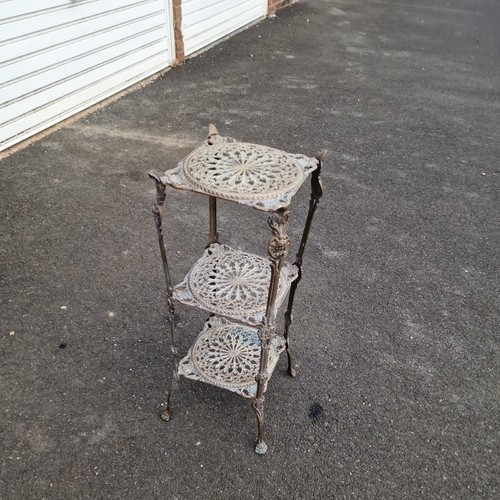 Antique brass cake stand - antique,