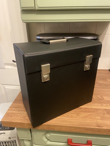 Vintage record carry - record, storage