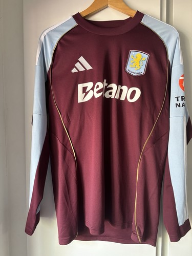 Aston villa long sleeve adidas - villa,