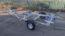 EXTREME TRAILERS EXT750 COMPACT SWING EX DISPLAY RIB BOAT TRAILER