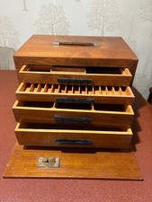 Wooden Engineers Tool Chest,  art  storage art box