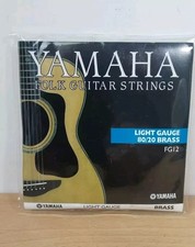 Yamaha Folk Guitar Strings Light Gauge 80/20 Brass FG12