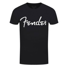 Fender T-Shirt Logo Guitar