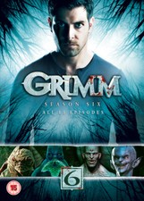 Grimm: Season 6 DVD (2017) David Giuntoli cert 15 4 discs FREE Shipping, Save £s