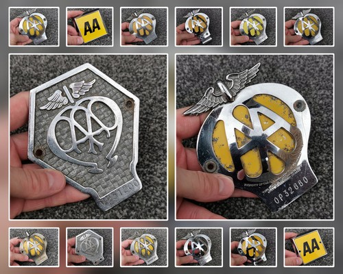 Vintage car badge - car,