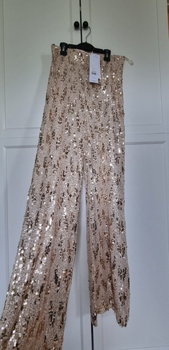 New wome size gold sequin - new,