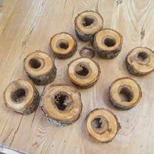 10 x Wooden Log Slices Rounds