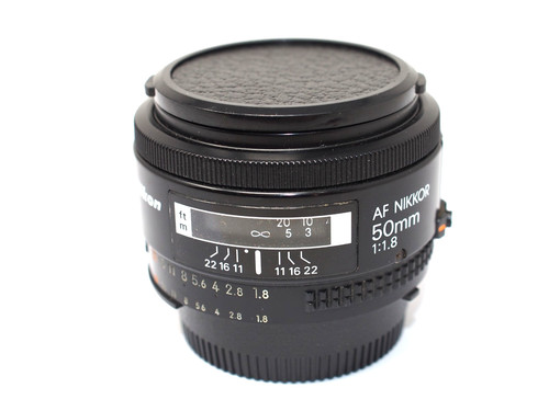 Nikon nikkor f - 50, f/1.8