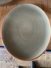 Denby Fire Sage Large Platter