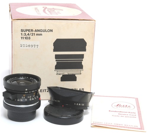 Leica 21mm super angulon - super,