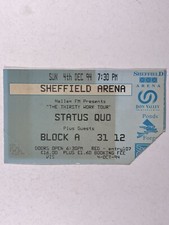 Status Quo Ticket Francis