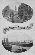 POSTCARD NEWPORT ( MON ) -