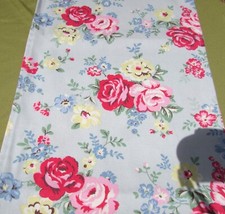 CATH KIDSTON 'BLUE PARK ROSE' 5FT Table Runner - 172 x 32cms - Handmade -Cotton