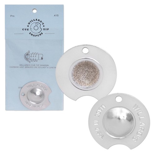 Willard pool cue tip shaper - willard's,