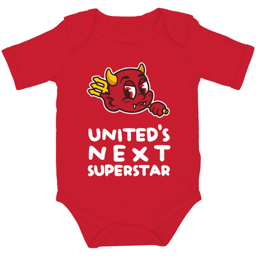 United inspired baby grow - united,
