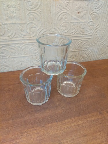 Vintage french faceted glass - 3,