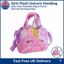 Sweet Unicorn Handbags For Girls Lovely Kids Crossbody Bag Children Gift