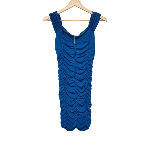 Zara womens cobalt blue - cobalt, ruched