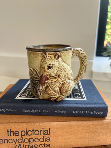 Vintage squirrel acorn - vintage,