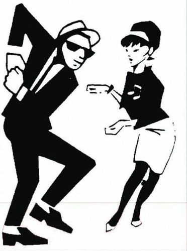 Ska dancers two - mod, vinyl