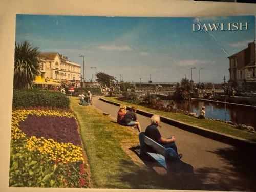 Vintage postcard dawlish - vintage, -dawlish