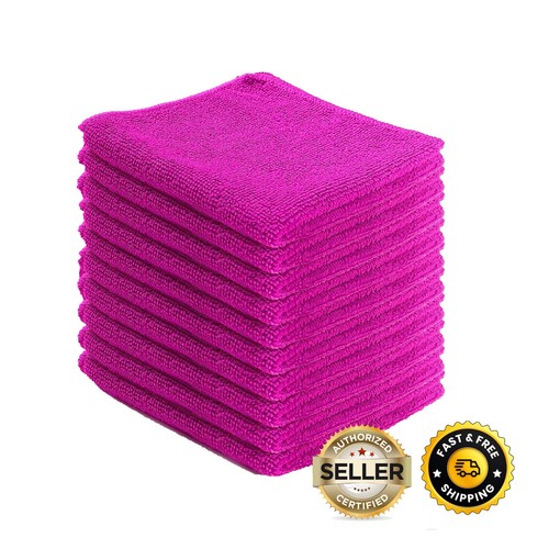 Microfibre cloths pink - microfibre,