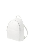 GAP White Hazel Mini Domed Backpack Minimalist Style Zipper Casual Bag - BNWT